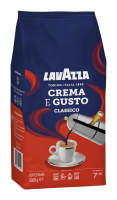 Кофе Lavazza Crema e Gusto,в зёрнах,1000г